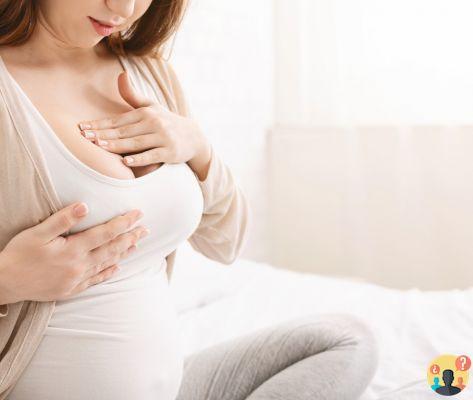 ¿Se agrietan los pezones durante el embarazo?