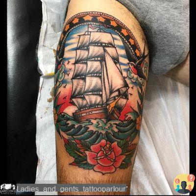 ¿Qué significa el velero en los tatuajes?