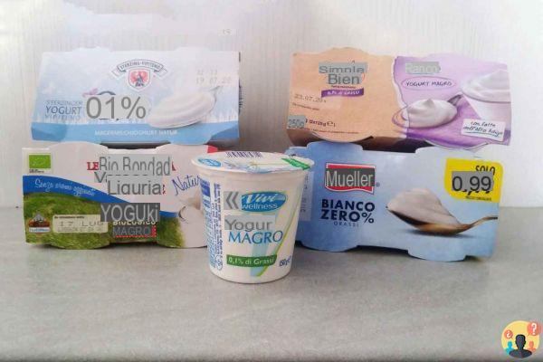 ¿Cuál es el yogur más magro?
