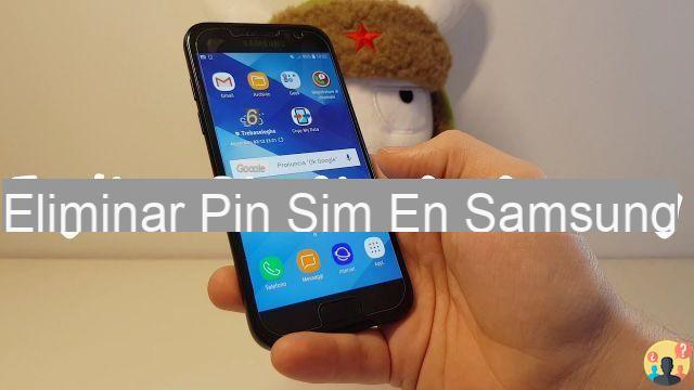 ¿Cómo quitar el pin de bloqueo de Samsung?