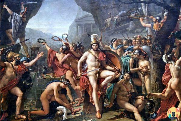 ¿En qué batalla murieron los 300 espartanos?