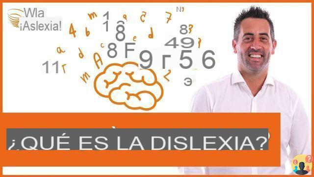 ¿Qué significa disléxico?