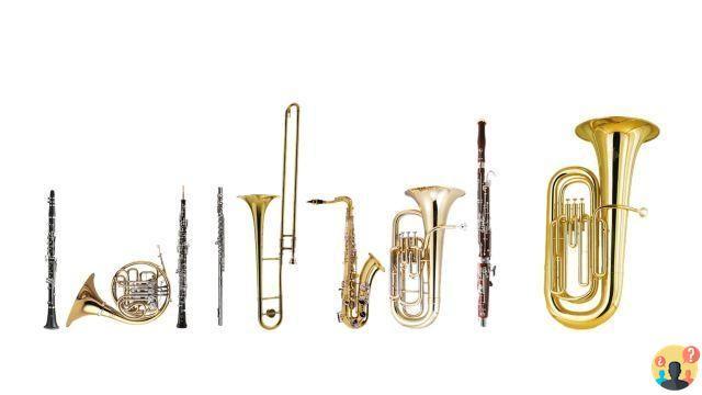 ¿Cuántos tipos de embocadura tienen los instrumentos de viento?
