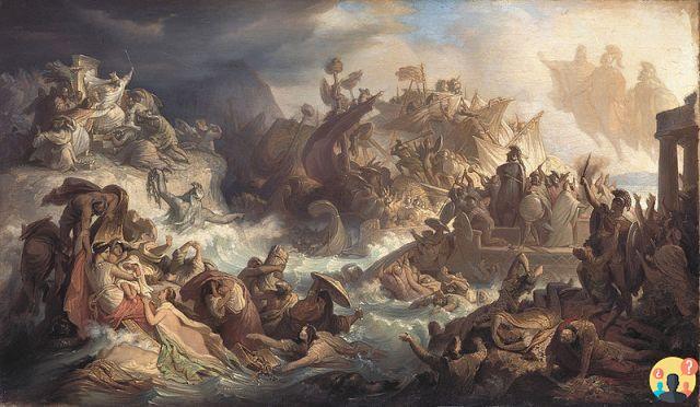 ¿Batalla entre griegos y persas?