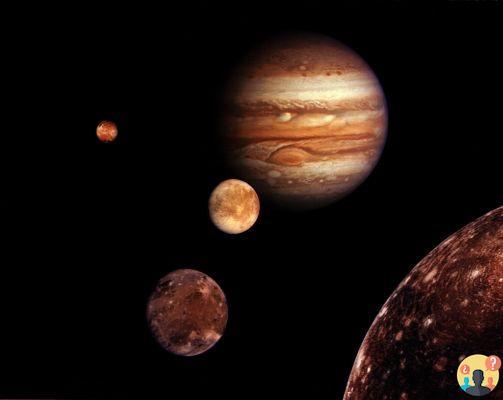 ¿Qué son las lunas de Júpiter?