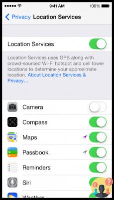 ¿Cómo activar la ubicación en el iPhone?