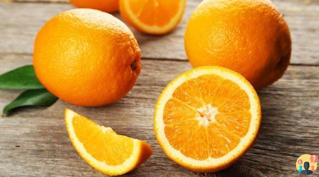 ¿Cuántas calorías tiene una naranja?