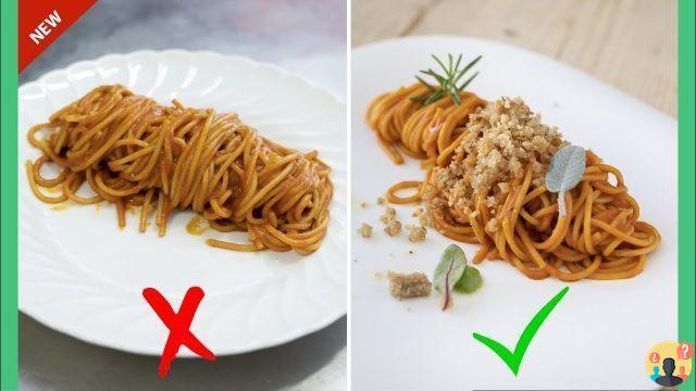 ¿Cómo se envuelven los espaguetis?