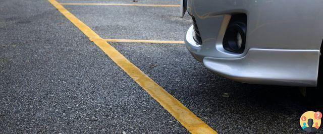 ¿Qué significa estacionamiento amarillo?