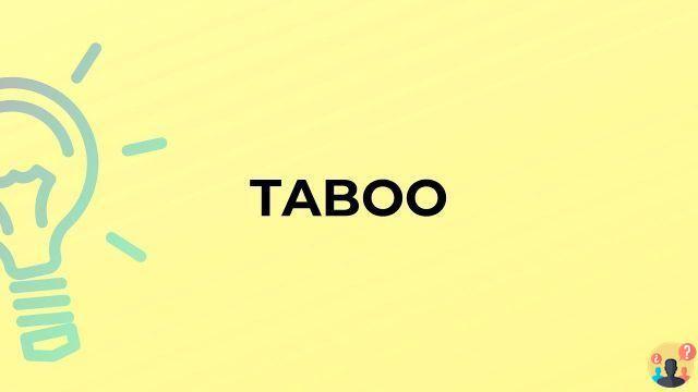 ¿Qué significa disipar un tabú?