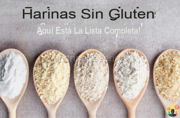 ¿Qué son las harinas bajas en gluten?