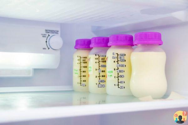 ¿Cómo se calienta la leche materna?