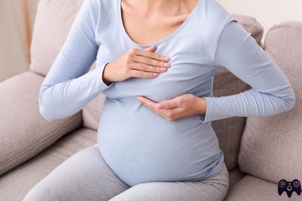 ¿Desde cuándo están embarazadas los senos doloridos?