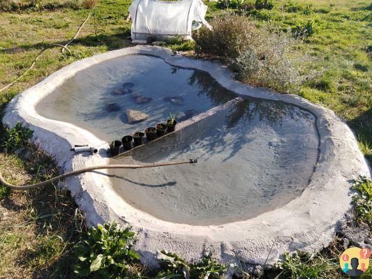 ¿Cómo impermeabilizar un estanque de hormigón?