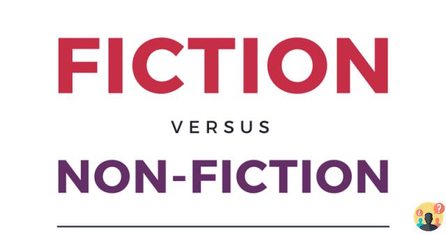 ¿Diferencia entre no ficción y ficción?