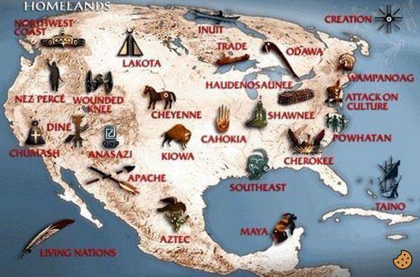 ¿Cuáles fueron las principales tribus nativas americanas?