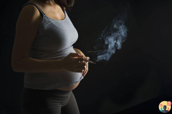 ¿Cuántos cigarrillos fuma durante el embarazo?