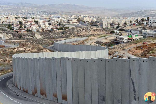 ¿Muro que divide Israel y Cisjordania?