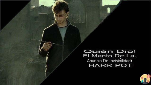 ¿Quién le da a Harry Potter la capa de invisibilidad?