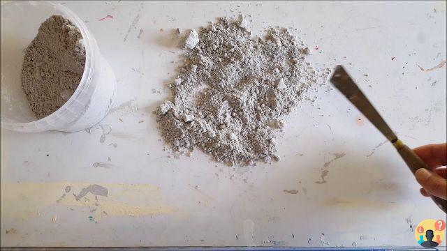 ¿Qué se puede hacer con polvo de mármol?
