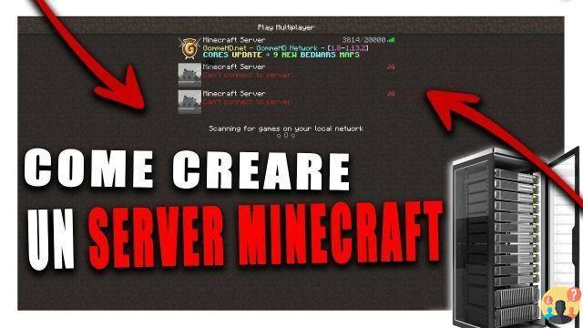 ¿Cómo crear servidores de Minecraft?
