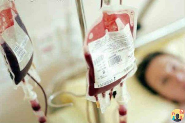 ¿Qué es una transfusión de sangre?