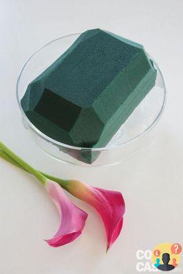 ¿Qué usar en lugar de la esponja de flores?