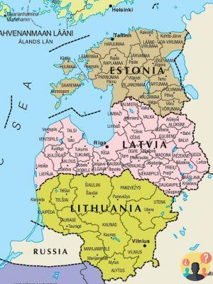 Capitales de Estonia Letonia Lituania?