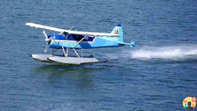 ¿Aterrizaje de avión en el agua?