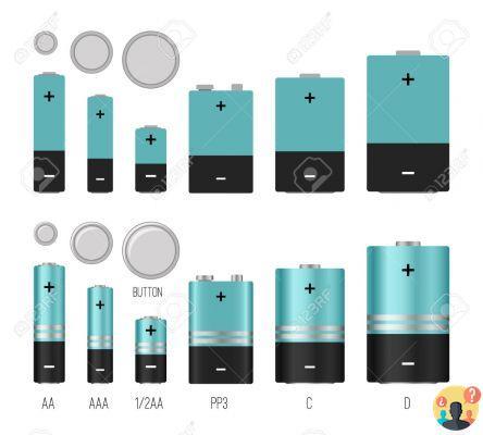 ¿Cuántos tipos de baterías hay?