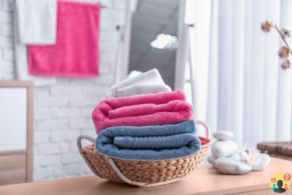 ¿Qué usar para suavizar las toallas?