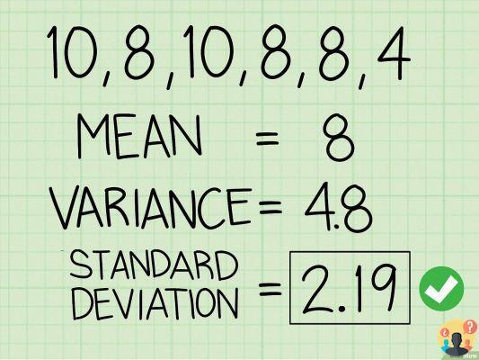 ¿Cómo se calcula la desviación estándar?