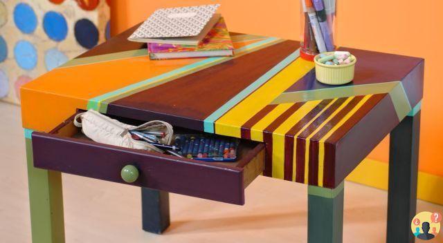 ¿Cómo pintar una mesa?