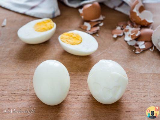¿Cuándo pelar los huevos duros?