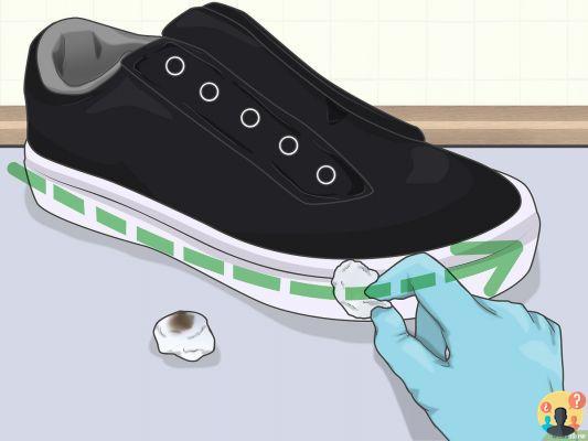 ¿Cómo limpiar la suela del zapato?