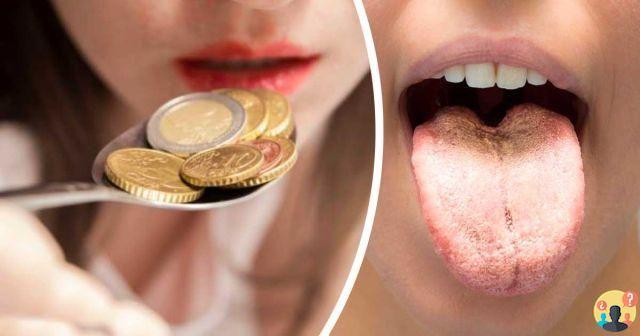 ¿Qué significa sabor metálico en la boca?