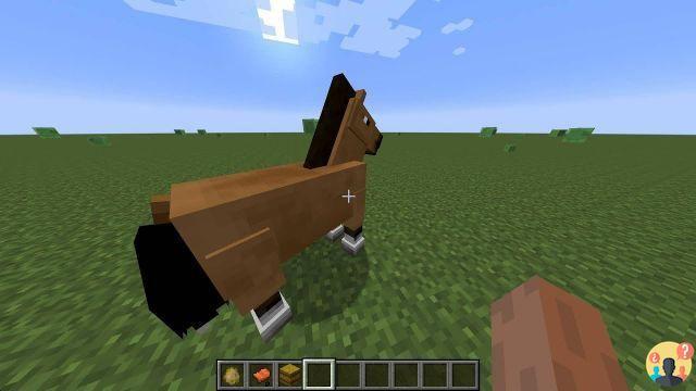 ¿Cómo ensillar un caballo en Minecraft?