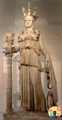 ¿Quién era Atenea Parthenos según los atenienses?