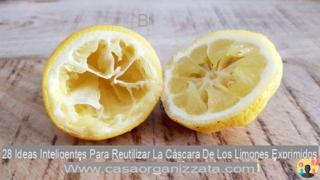 ¿Qué hacer con los limones exprimidos?