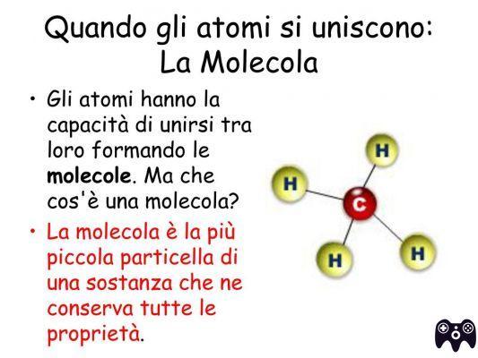 ¿Qué es una molécula?
