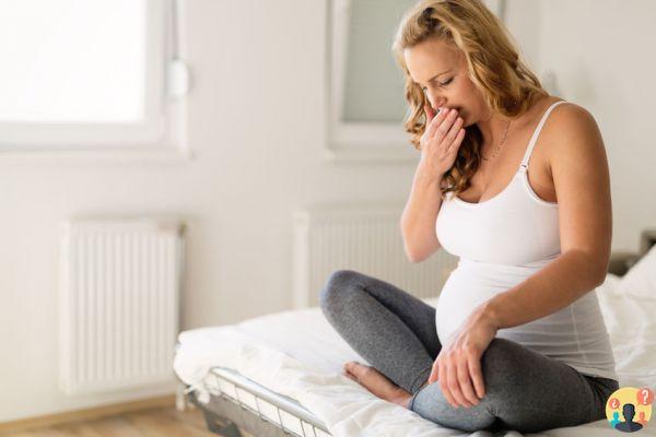 ¿Cuándo pasan las náuseas en el foro de embarazo?