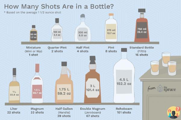 ¿Cuántas botellas de vodka para 15 personas?