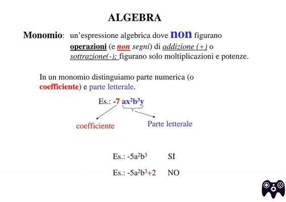¿Qué es la expresión algebraica?
