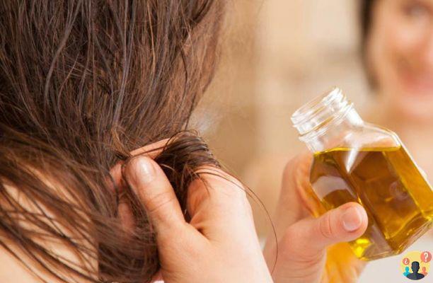 ¿Aceite de oliva para el cabello?