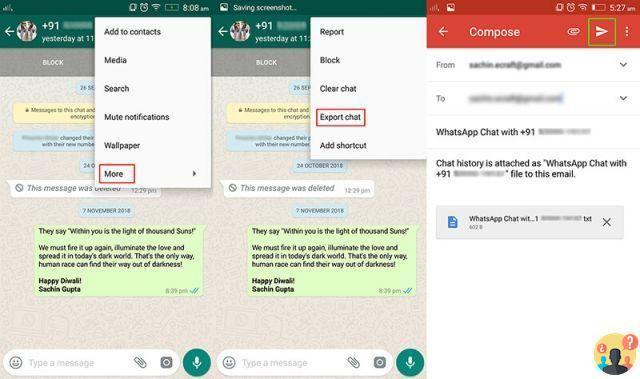 ¿Cómo se importan los chats de WhatsApp?
