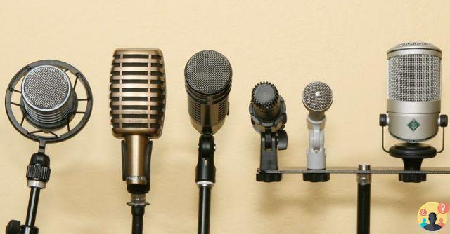 ¿Cuántos tipos de micrófonos hay?
