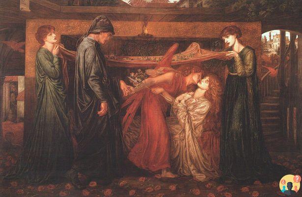¿El sueño de Dante sobre Beatrice?