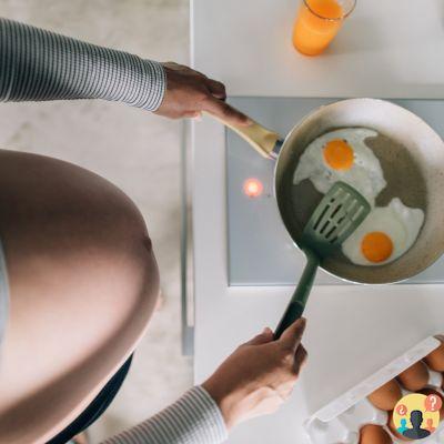 ¿Huevos liofilizados en el embarazo?