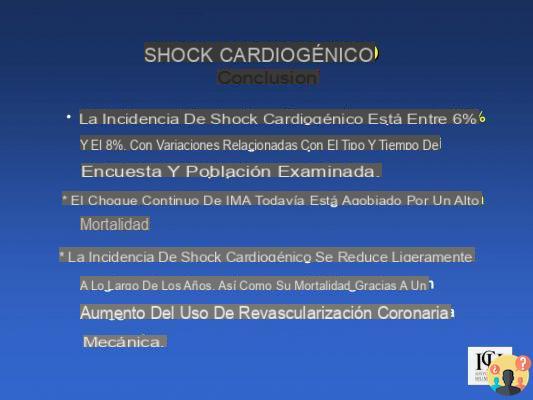 ¿Definición de shock cardiogénico?