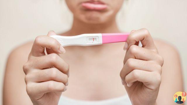 ¿Cuándo sale inválida la prueba de embarazo?